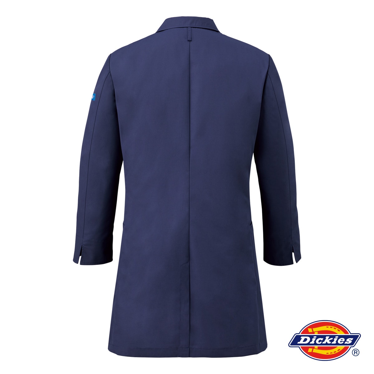 1541np メンズシングルコート 医療用白衣 介護ユニフォーム 事務服のフォーク株式会社