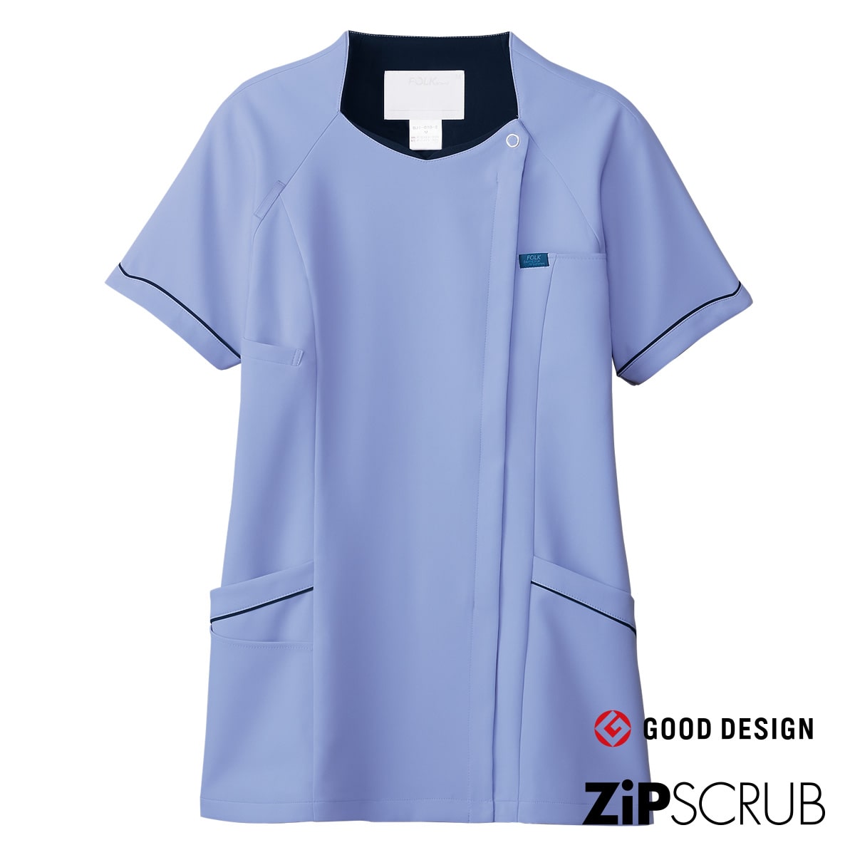 7064sc レディスジップスクラブ 医療用白衣 介護ユニフォーム 事務服のフォーク株式会社 7064sc レディスジップスクラブ 医療用白衣 介護ユニフォーム 事務服のフォーク株式会社