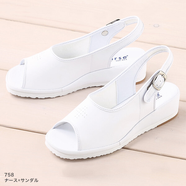 758 ナースサンダル 医療用白衣 介護ユニフォーム 事務服のフォーク株式会社 758 ナースサンダル 医療用白衣 介護ユニフォーム 事務服のフォーク株式会社