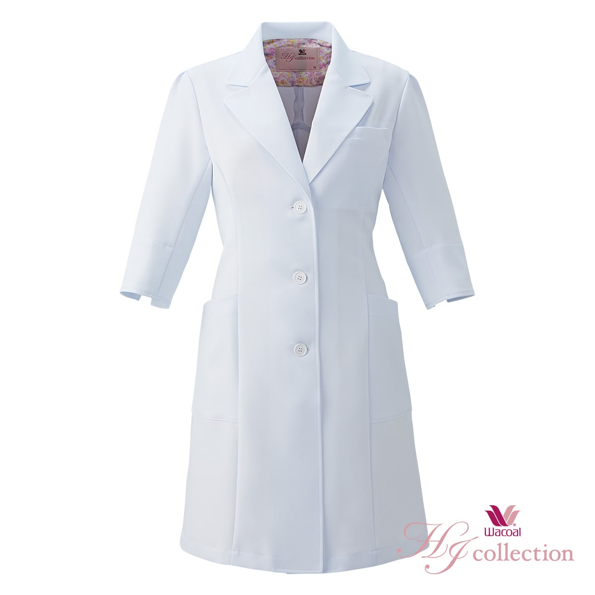 Hi402 レディスコート 医療用白衣 介護ユニフォーム 事務服のフォーク株式会社