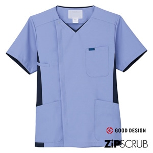 7037sc ジップアップスクラブ 医療用白衣 介護ユニフォーム 事務服のフォーク株式会社 7037sc ジップアップスクラブ 医療用白衣 介護ユニフォーム 事務服のフォーク株式会社