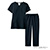 70715024SC　レディーススクラブ・パンツセット（Dickies）