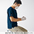 71035017SC　超撥水Tシャツスクラブ・パンツセット（Dickies）