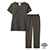 70715024SC　レディーススクラブ・パンツセット（Dickies）