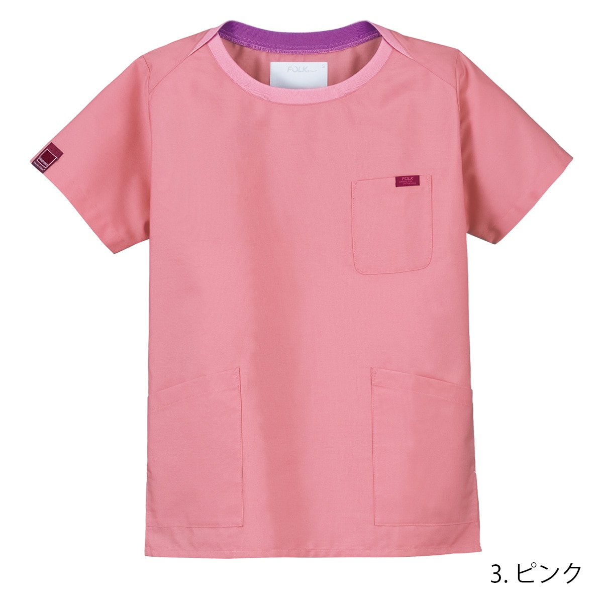 7097SC Tシャツライク スクラブ（PANTONE）｜医療用白衣・介護 
