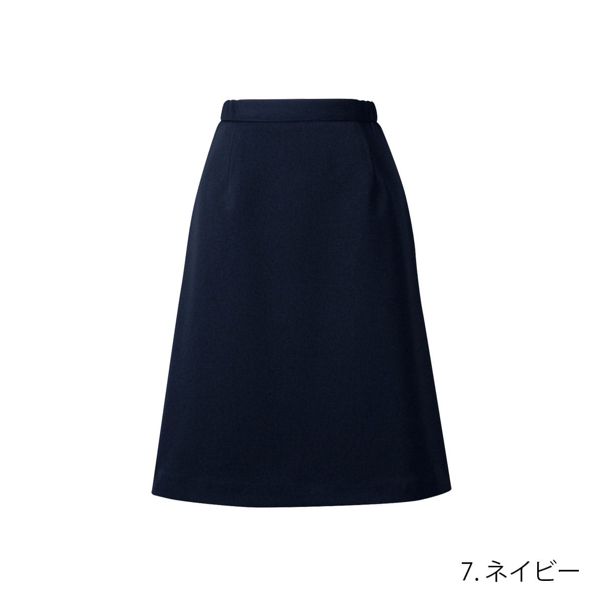 FS46001 脇ゴムAラインスカート（58㎝丈）｜医療用白衣・介護