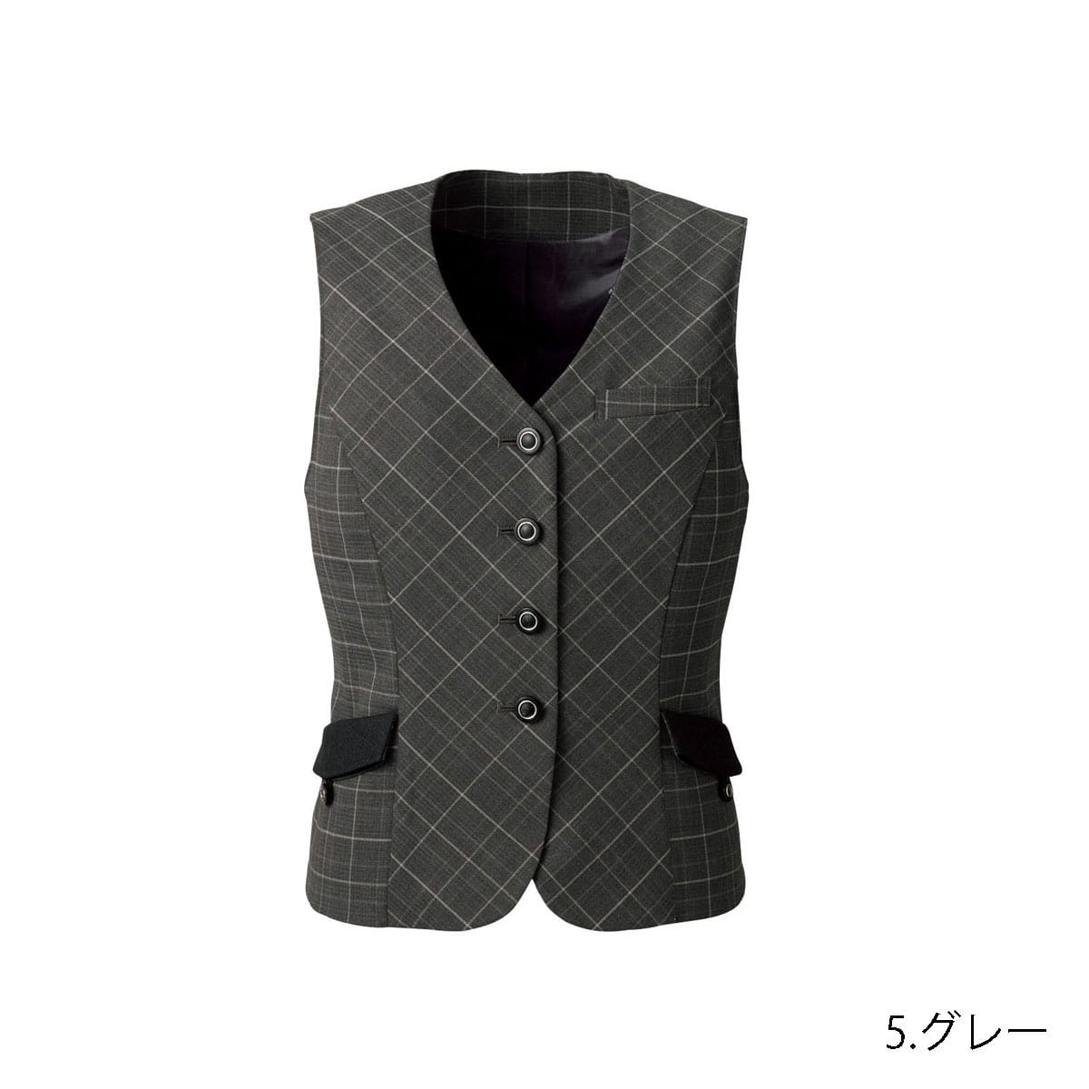 FV36308 ベスト|医療用白衣・介護ユニフォーム・事務服のフォーク株式会社