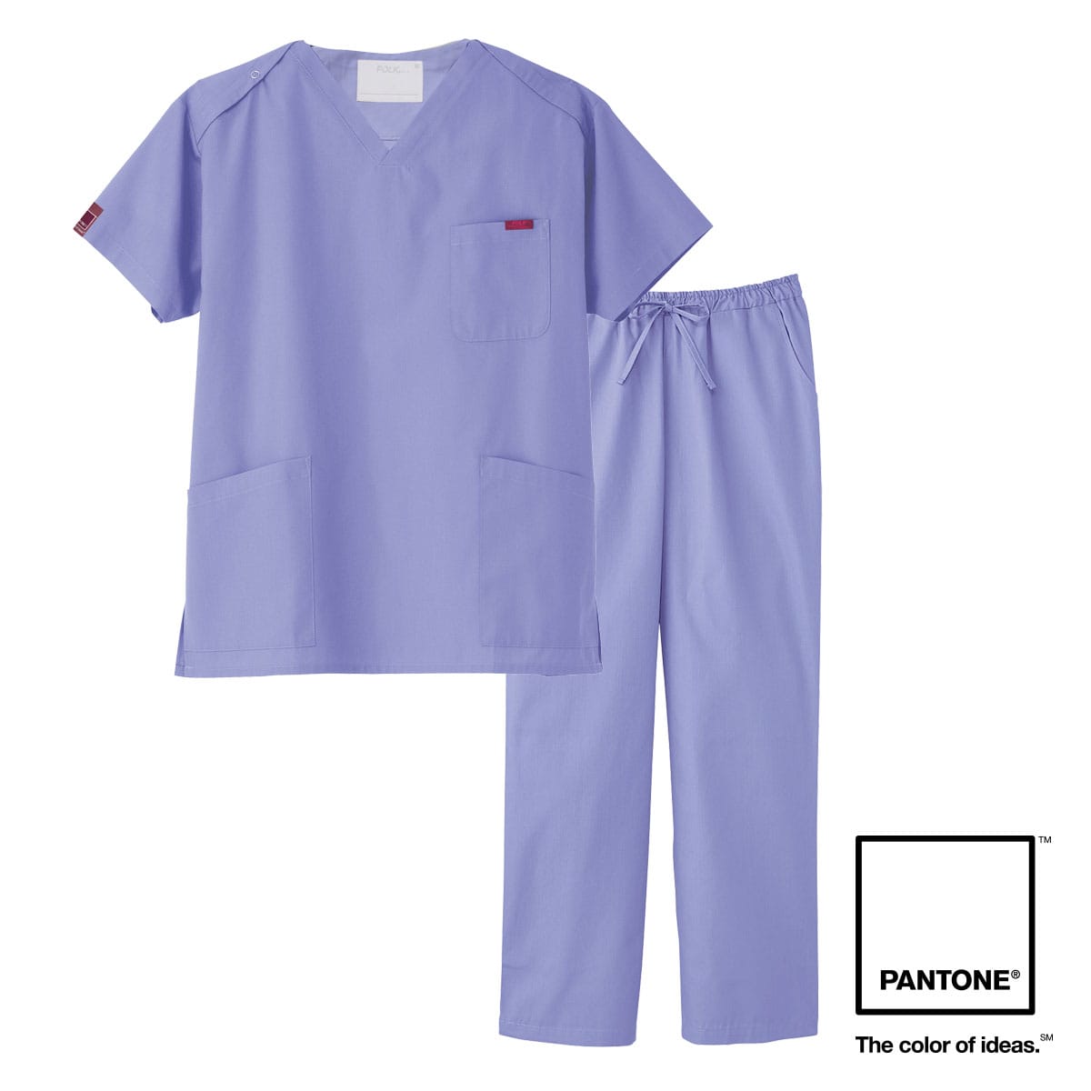 70005018SC スクラブ・パンツセット（PANTONE）｜医療用白衣・介護ユニフォーム・事務服のフォーク株式会社