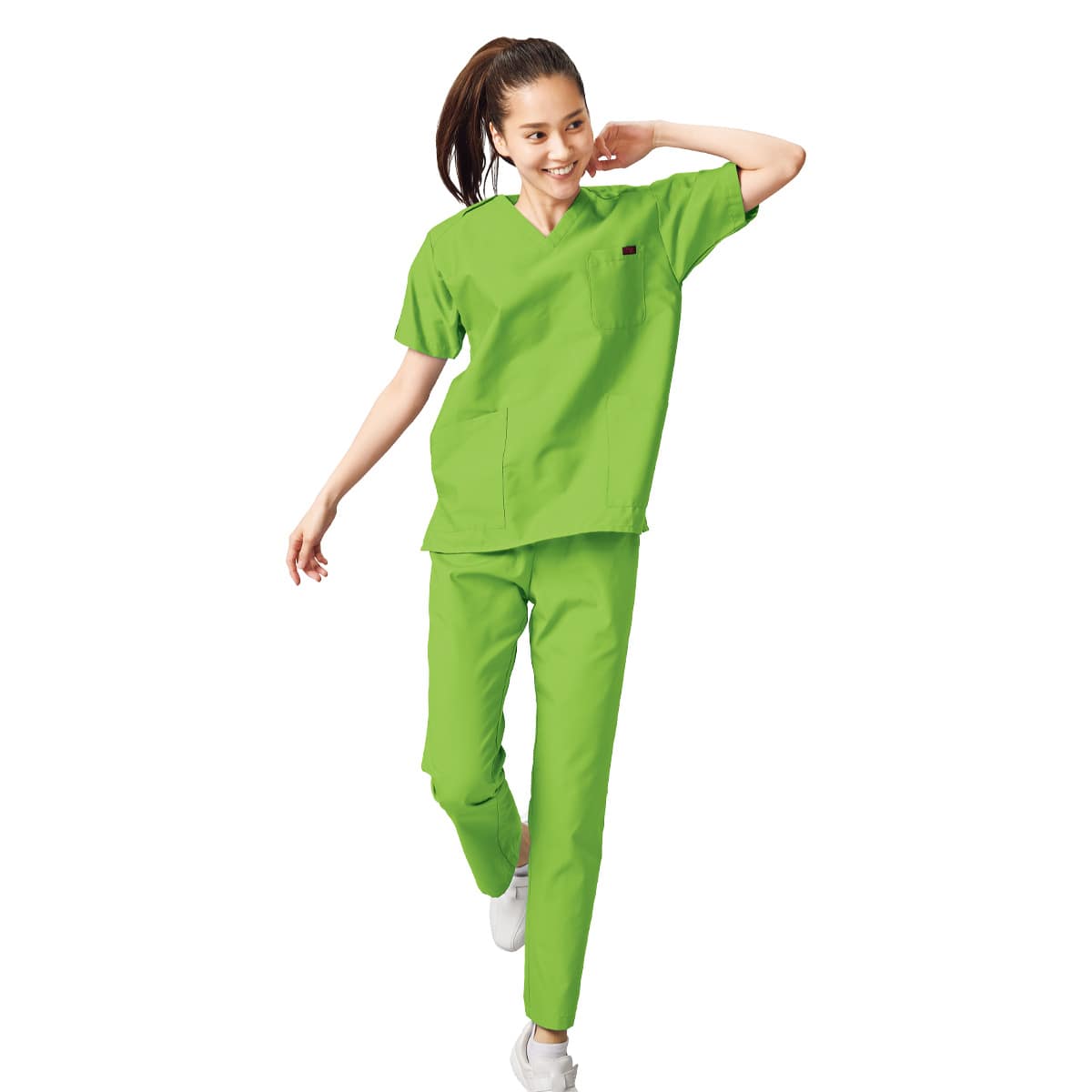 6012SC レディスストレートパンツ（PANTONE）｜医療用白衣・介護ユニフォーム・事務服のフォーク株式会社