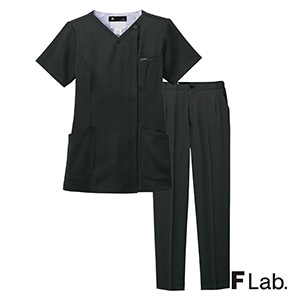 70826015SC　レディーススクラブ・パンツセット（F Lab.）
