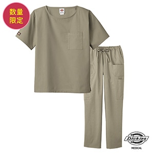 71035017SC　超撥水Tシャツスクラブ・パンツセット（Dickies）