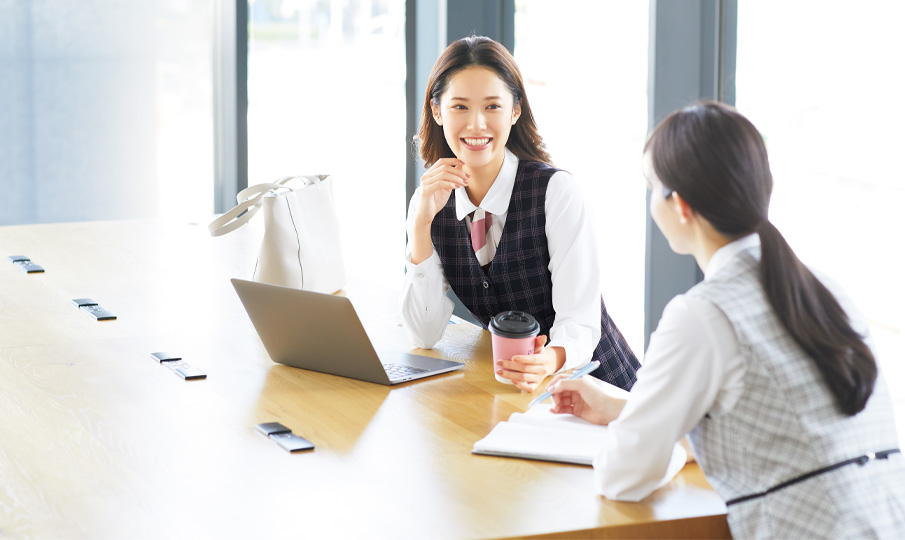 本店 フィレンツェ 清潔感あるラベンダーチェックのベスト オールシーズン 事務服・オフィスの制服・会社のユニフォーム ！ FOLK フォーク nuo  ベスト