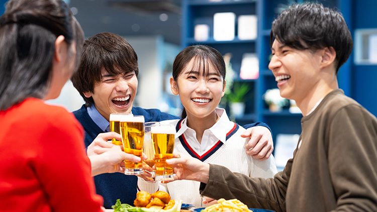 追いコンも、おそろいのスクラブで