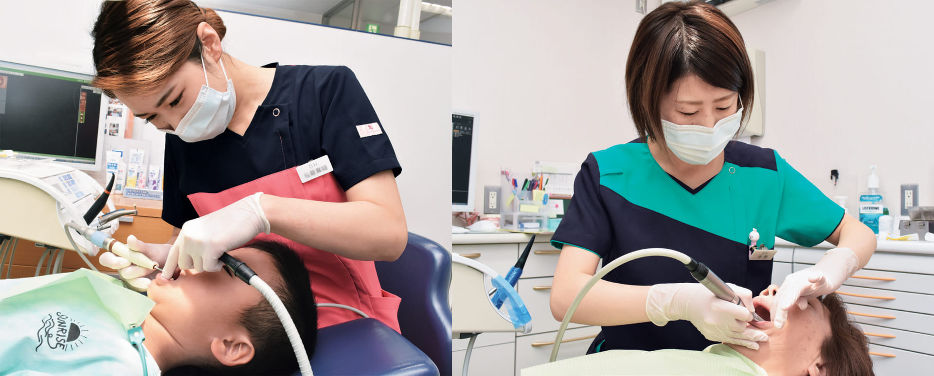 日吉歯科診療所 のユニフォーム採用事例 医療白衣・事務服ユニフォームのフォーク