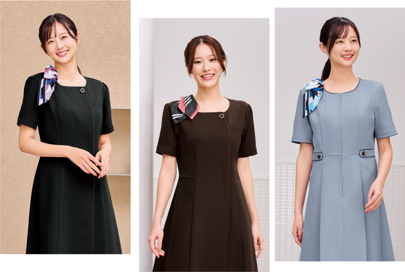 スカーフコーディネート