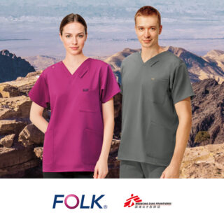 国境なき医師団への寄付金付きスクラブ