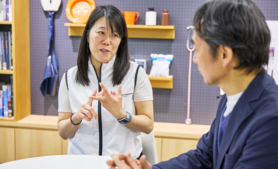 フォーク株式会社国境なき医師団との取り組み15周年特別企画