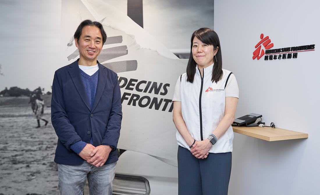 フォーク株式会社国境なき医師団との取り組み15周年特別企画